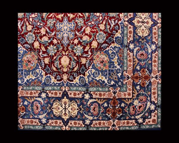 ISFAHAN F.SILK DARDASHTY - (225x143 cm) - immagine 6