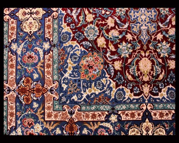ISFAHAN F.SILK DARDASHTY - (225x143 cm) - immagine 8