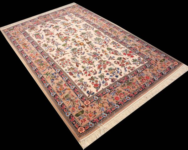 ISFAHAN SIGNED MANSURY - (240x156 cm) - immagine 3