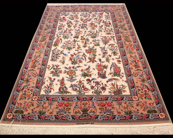 ISFAHAN SIGNED MANSURY - (240x156 cm) - immagine 4