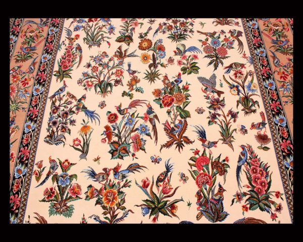 ISFAHAN SIGNED MANSURY - (240x156 cm) - immagine 6