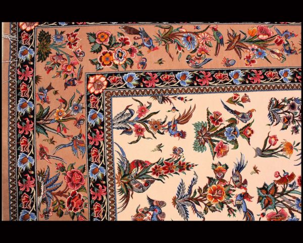 ISFAHAN SIGNED MANSURY - (240x156 cm) - immagine 7