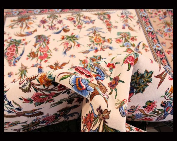 ISFAHAN SIGNED MANSURY - (240x156 cm) - immagine 9