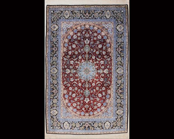 ISFAHAN ANTIQUE SILK PAIR - (248x155 cm) - immagine 3