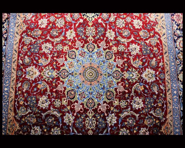 ISFAHAN ANTIQUE SILK PAIR - (248x155 cm) - immagine 6