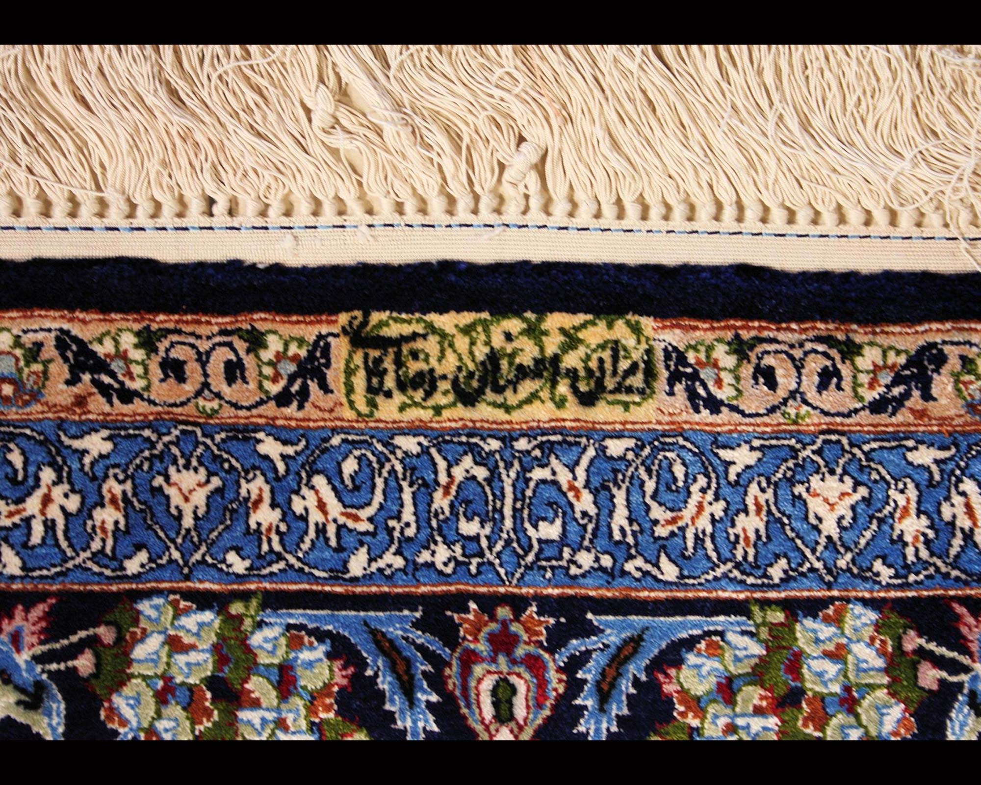 ISFAHAN ANTIQUE SILK PAIR - (248x155 cm) - immagine 7
