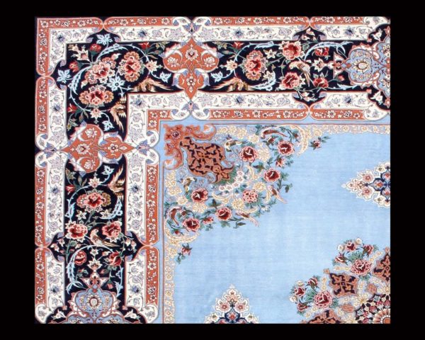 ISFAHAN F.SILK DARDASHTY - (230x222 cm) - immagine 5