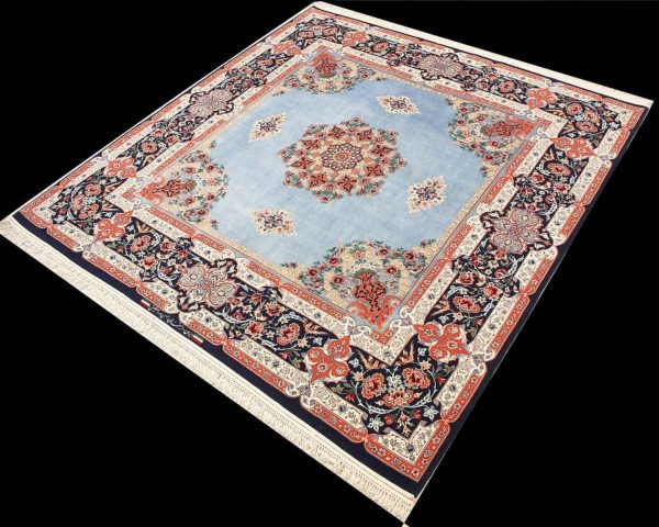Alternative view of ISFAHAN F.SILK DARDASHTY - (230x222 cm)
