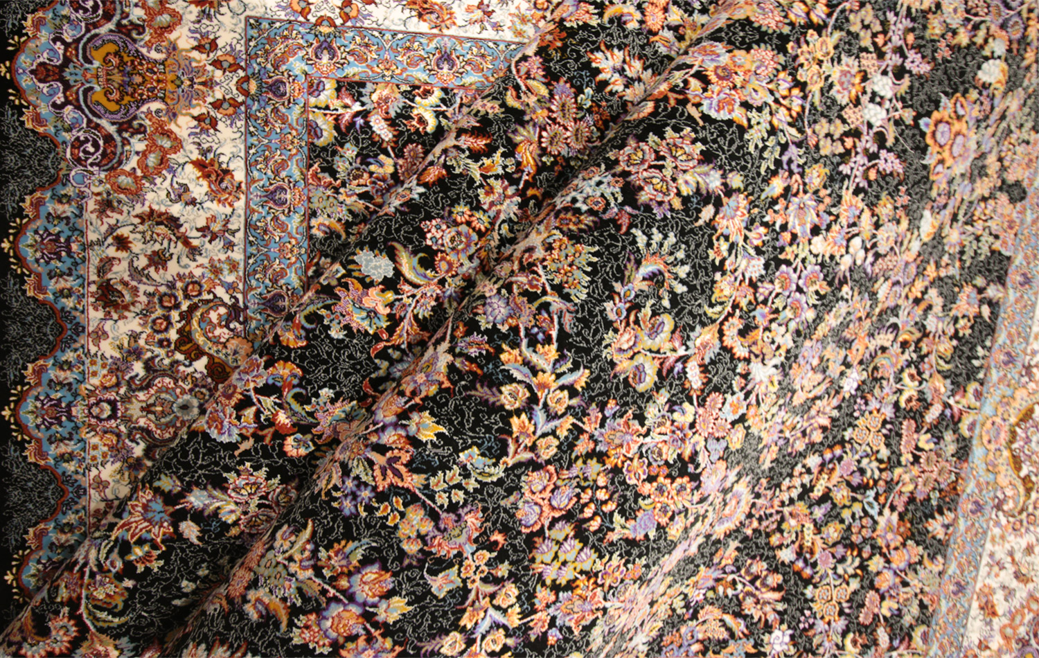 Maragheh Black 240x170cm - 300x200cm - immagine 2