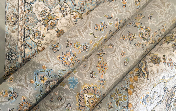 Alternative view of Azarnush Silver 240x170cm - 300x200cm