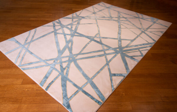 Triangles Blue Disponibile In Vari Misure - immagine 4