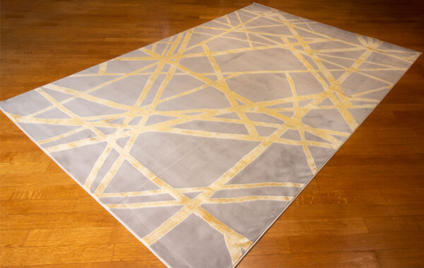 Triangles Gold 240x170cm - 300x200cm - immagine 3