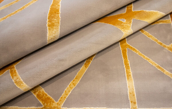 Triangles Gold 240x170cm - 300x200cm - immagine 4
