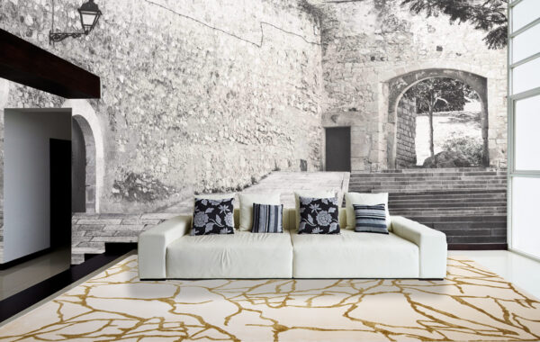 Alternative view of Roots Gold 240x170cm - 300x200cm