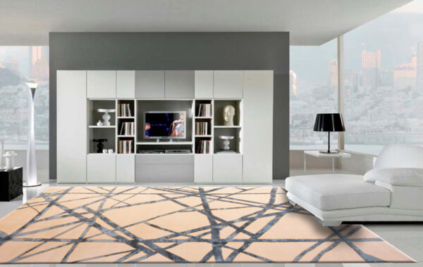 Alternative view of Triangles Blue Disponibile In Vari Misure