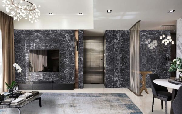 Alternative view of Henessy Oak 300x200cm bambù Silk