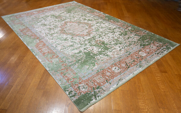 Aura Green 300x200cm bambù Silk - immagine 3