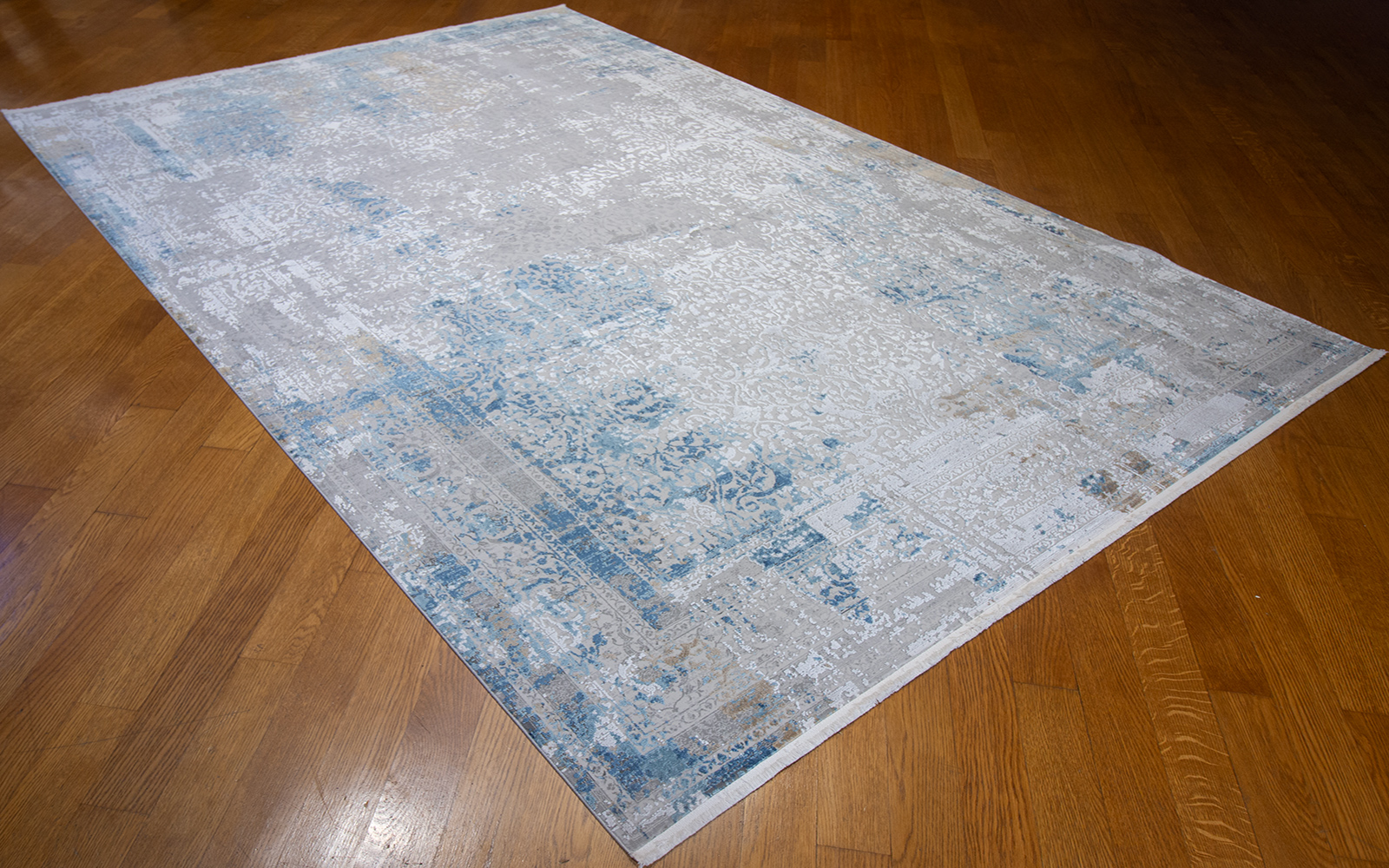 Henessy Blue Vintage 300x200cm bambù Silk - immagine 3