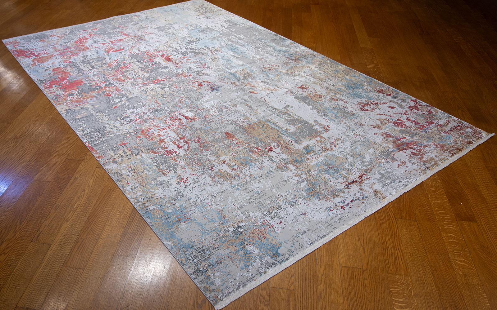 Henessy Red Wave 300x240cm - 300x200cm bambù Silk - immagine 3
