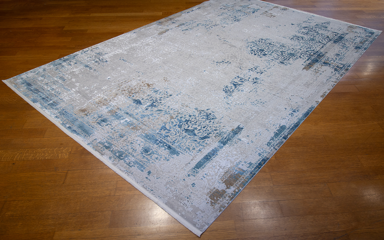 Henessy Blue Vintage 300x200cm bambù Silk - immagine 4