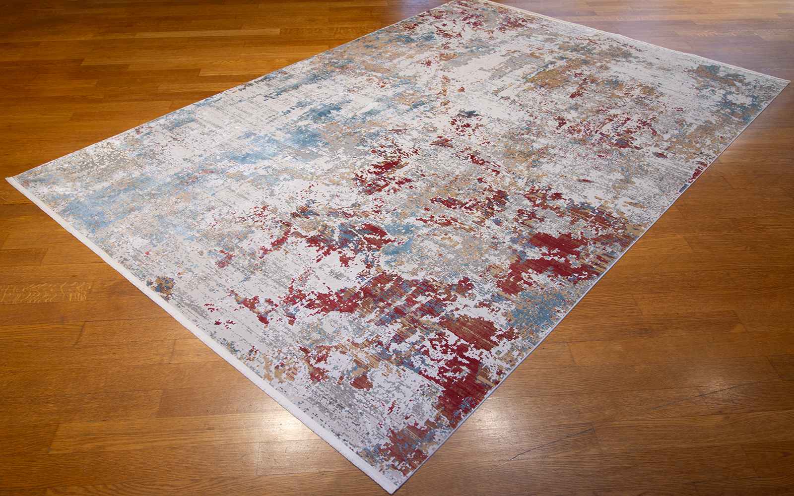 Henessy Red Wave 300x240cm - 300x200cm bambù Silk - immagine 4