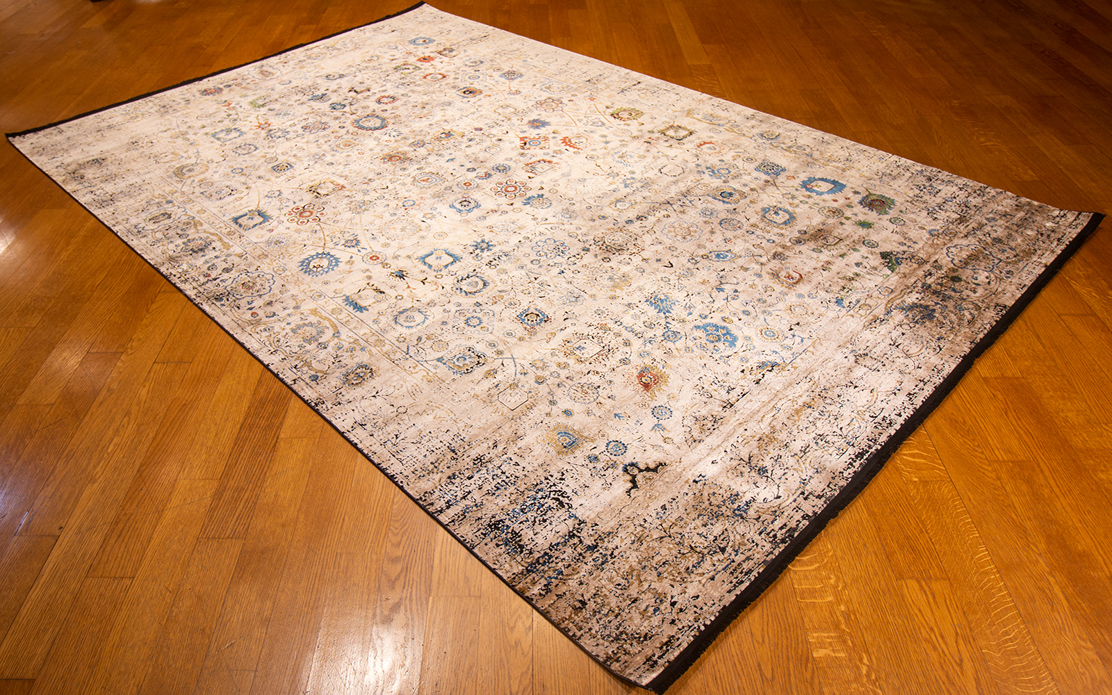Cream Multi 300x200cm bambù Silk - immagine 4