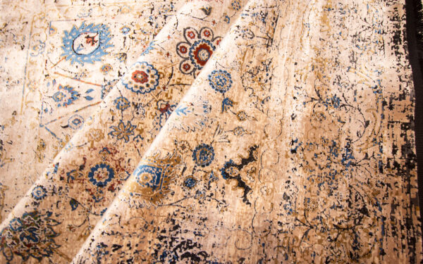 Cream Multi 300x200cm bambù Silk - immagine 5