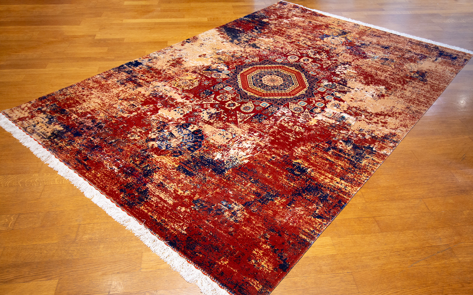 Mamluk Vintage 290x200cm 100% bambù Silk - immagine 4