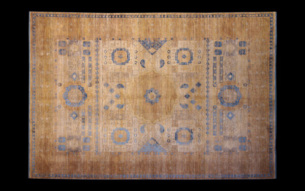 Aura Blue Vari Misure bambù Silk