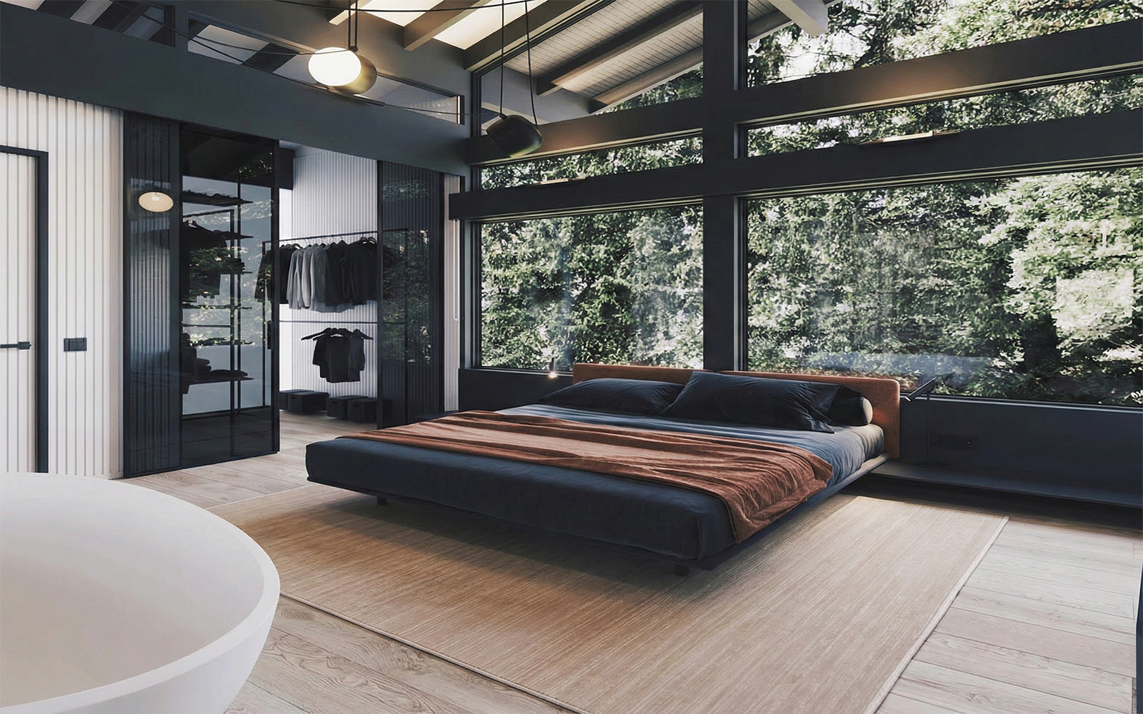 Capri Onyx 290x200-200x100cm bambù Silk - immagine 9